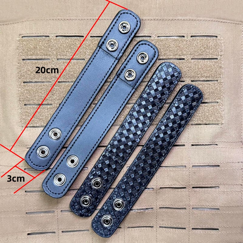 ROCOTACTICAL Double Snap Belt Keepers, Duty Keepers Fit 2.25" Duty Belt, 4-Pack - Image 2